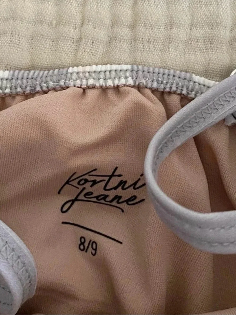 Kortni Jeane Girls Ruffle Swim Top